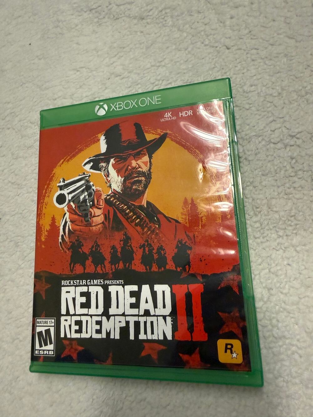Red Dead Redemption 2 Xbox One 2 Disc Set Case Insert Tested Rockstar